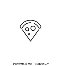 Pizza Modern Ui Vector Icon