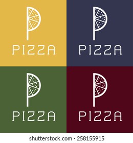 pizza monogram