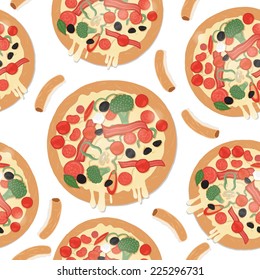 Pizza pattern.