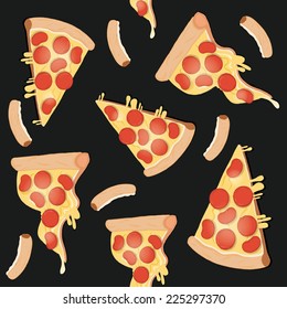 Pizza pattern.