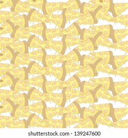 pizza pattern art