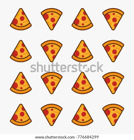Seamless Pizza Pattern - Free Stock Photo by Sara on 