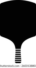 Pizza peel icon. silhouette illustration on white background. black design in trendy style