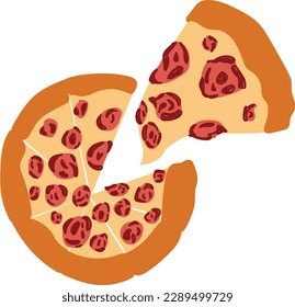 Pizza Pepperoni Food for Life