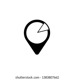 Pizza Point Logo Template Design Vector