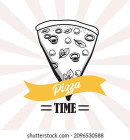 PizzaPortion und Bandrahmen
