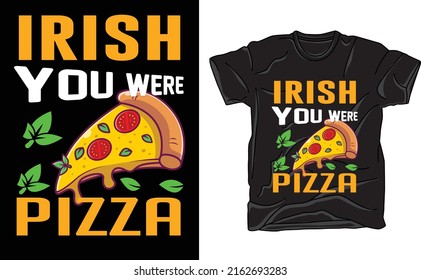 pizza print, vintag design and typography vector, illustration design 