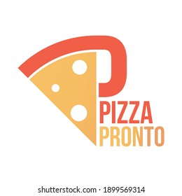 Pizza pronto logo, 
Italian pizzeria and food