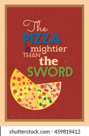 Pizza quote. 