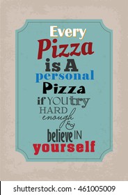 Pizza Quotes Images Stock Photos Vectors Shutterstock