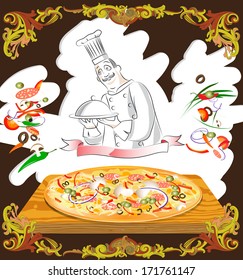 Pizza Restaurant Chef