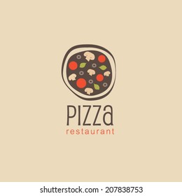 pizza restaurant design element for business