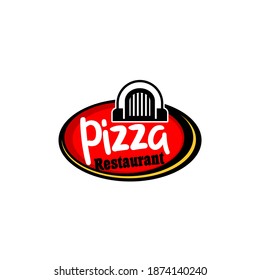 Pizza Restaurant Logo Concept Vector