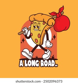 PIZZA RETRO A LONG ROAD