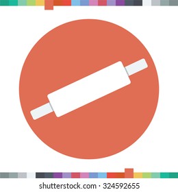 Pizza roller icon.