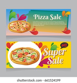pizza sale banner