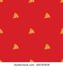 pizza seamless pattern texture background