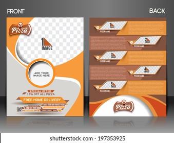 Pizza Shop flyer & Poster Template 