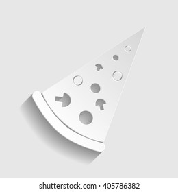 Pizza simple icon