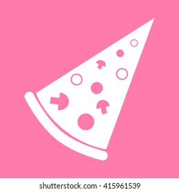 Pizza simple icon