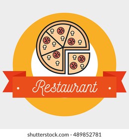 pizza slice fast food