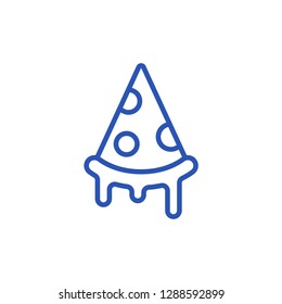 Pizza slice icon
