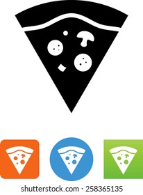 Pizza slice icon