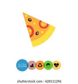 Pizza slice icon
