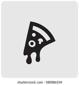 Pizza slice icon