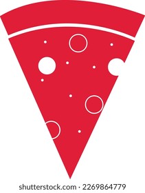 Pizza Slice icon vector illustration graphic