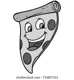 Pizza Slice Illustration