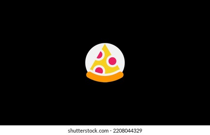 Pizza slice logo. A logo perfect to use for your food business.