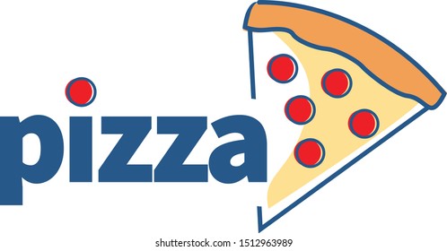Pizza Slice with Pepperoni for a Pizzeria