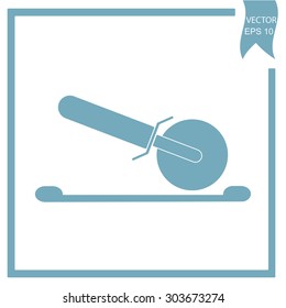 pizza slicer icon