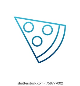 Pizza slide symbol icon vector illustration graphic design