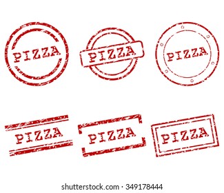 Pizza stamps