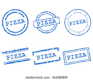 Pizza stamps