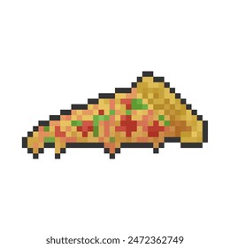 Pizza Sushi Pixel Art für dynamische digitale Projekte und Designs.