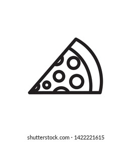 pizza symbol icon tamplate logo