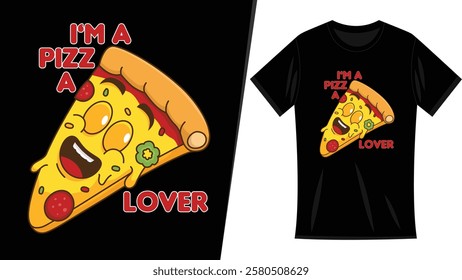 Pizza t shirt design, t shirt