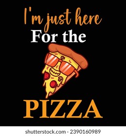 pizza t shirt design NICE FOOD
