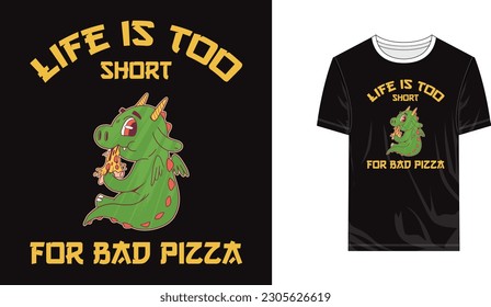 Pizza t shirt design, Pizza vector, pizza, illustration, Funny Pizza, vector, Food vector