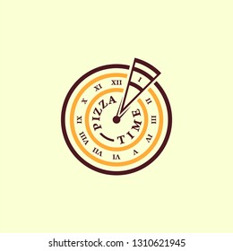 Pizza Time Logo Concept