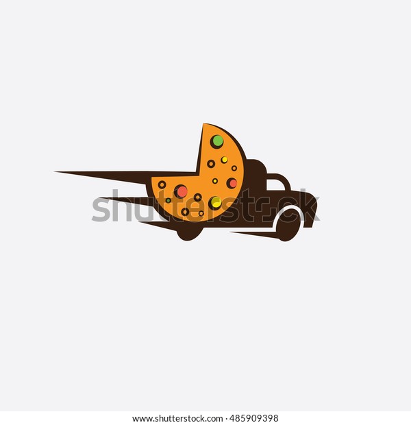 Pizza\
truck, high quality vector illustration\
EPS10