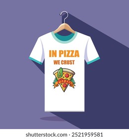 Pizza t-Shirt design. Typography t-shirt design. pizza day t shirt design.