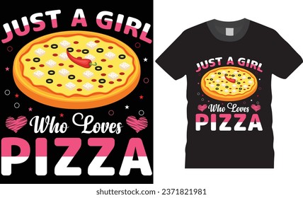 Pizza t-Shirt Typography and Graphic t-Shirt design. Quality full pizza t shirt designs. Typography t-shirt design. Pizza design ready for print poster banner cards vector pad.