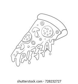 Pizza typo line