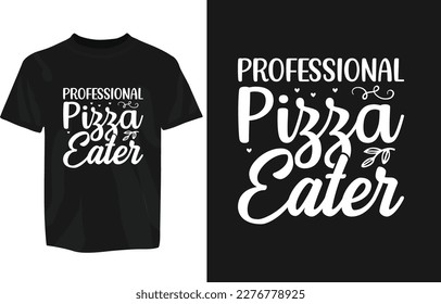 Pizza Typography design for tshirt, mug, sticker, fast food pizza typography design