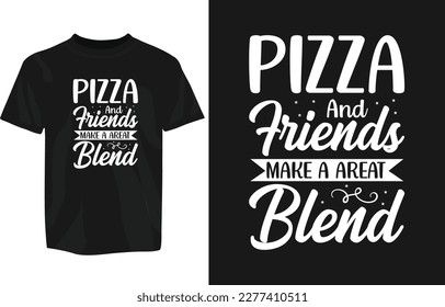 Pizza Typography design for tshirt, mug, sticker, fast food pizza typography design