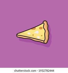 pizza vector cartoon simple design